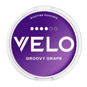 Velo Groovy Grape 12mg nicotine pouches in Canada