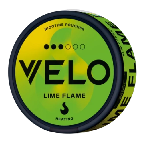 Velo Lime Flame 10mg nicotine pouches in Canada
