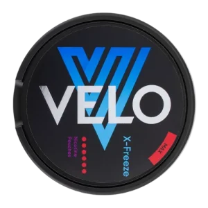 Velo X-Freeze (Black) 20mg nicotine pouches in Canada