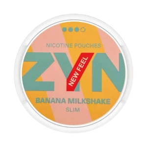 ZYN Banana Milkshake 9mg nicotine pouches in Canada