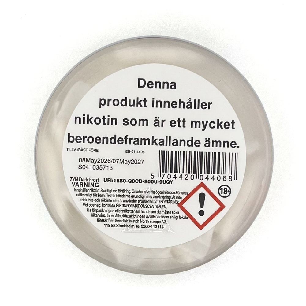 ZYN Dark Frost 11mg - Image 2
