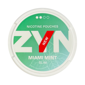 ZYN Miami Mint 11mg nicotine pouches in Canada
