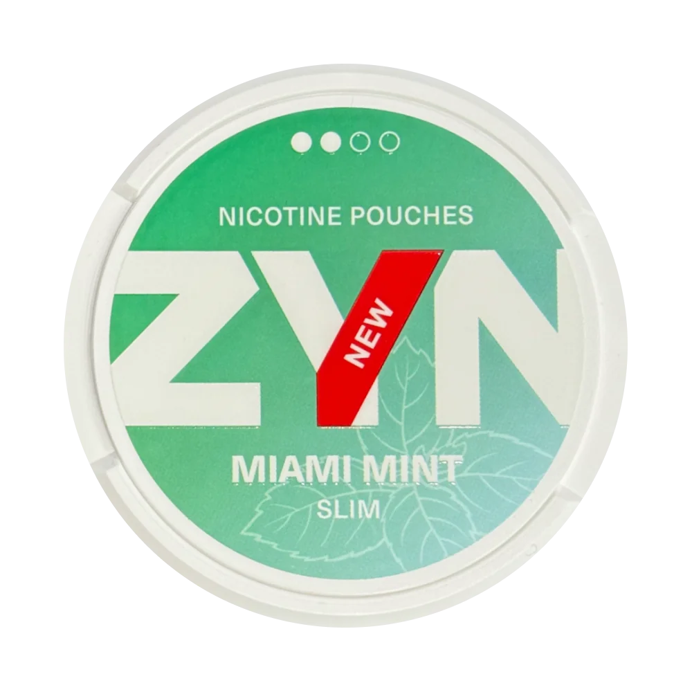 ZYN Miami Mint 11mg nicotine pouches in Canada
