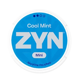 ZYN Mini Cool Mint 3mg nicotine pouches in Canada