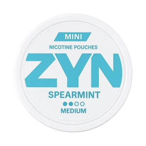 ZYN Spearmint 9mg nicotine pouches in Canada