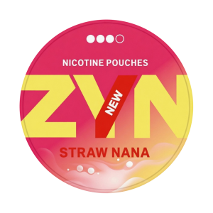 ZYN Straw Nana 9mg nicotine pouches in Canada