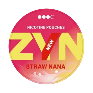 ZYN Straw Nana 9mg nicotine pouches in Canada