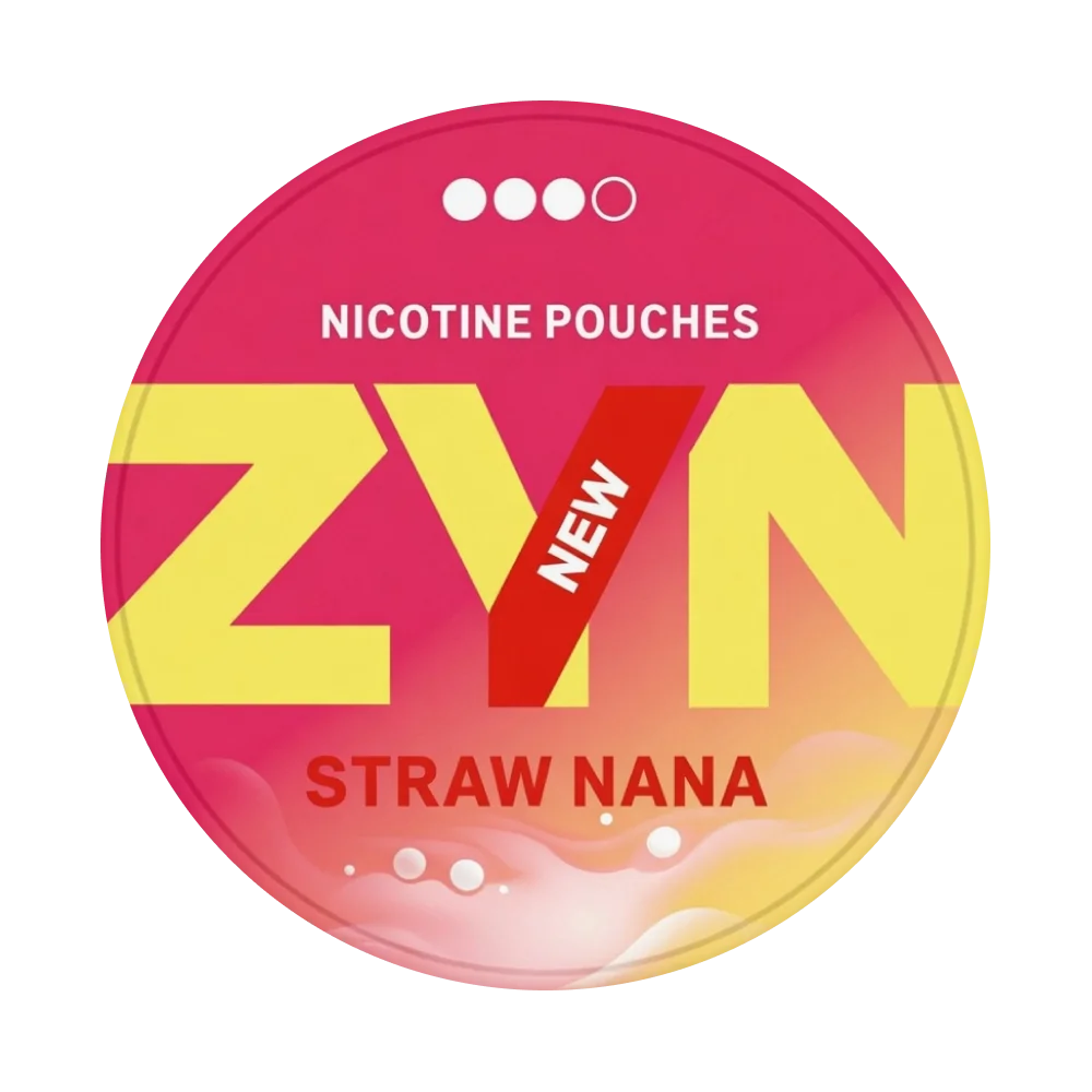 ZYN Straw Nana 9mg nicotine pouches in Canada